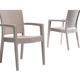 Novussi Garden Paris Rattan Kapuçino Sandalye