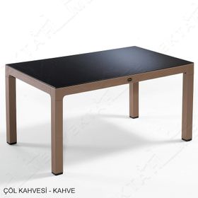 Novussi SG1 Seginus 6'lı Bahçe Takımı Camlı Masa Koltuk Seti