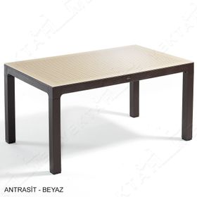 Novussi SG2 Seginus 6'lı Bahçe Takımı Camlı Masa Koltuk Seti