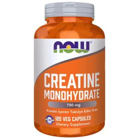 Now Creatine Monohydrate Kreatin İçeren Takviye Edici Gıda 120 Kapsül