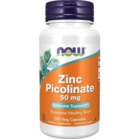 Now Zinc Picolinate Immune Support 50 mg 120 Kapsül