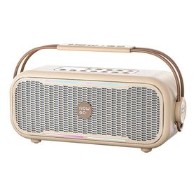 NowGo C2 60W Bej Bluetooth Hoparlör RGB IPX4 Taşınabilir Karaoke Sistemi