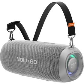 NowGo F8 40 W RGB Taşınabilir Kablosuz Gri Bluetooth Hoparlör