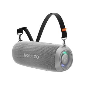 NowGo F8 40 W RGB Taşınabilir Kablosuz Gri Bluetooth Hoparlör