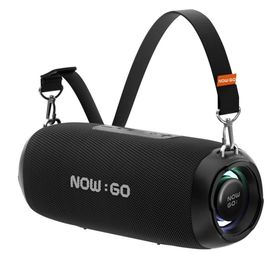 NowGo F8 40 W RGB Taşınabilir Kablosuz Siyah Bluetooth Hoparlör