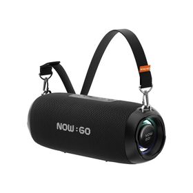 NowGo F8 40 W RGB Taşınabilir Kablosuz Siyah Bluetooth Hoparlör