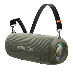 NowGo F8 40 W RGB Taşınabilir Kablosuz Yeşil Bluetooth Hoparlör