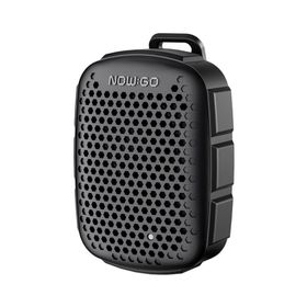 NowGo Lava Clip 5W Klipsli Su Geçirmez Taşınabilir Siyah Mini Bluetooth Hoparlör