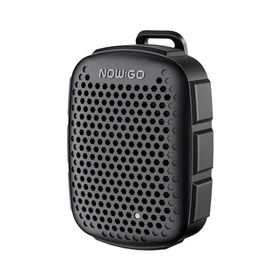 NowGo Lava Clip 5W Klipsli Su Geçirmez Taşınabilir Siyah Mini Bluetooth Hoparlör