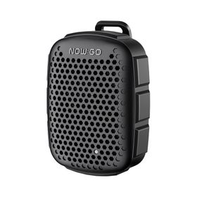 NowGo Lava Clip 5W Klipsli Su Geçirmez Taşınabilir Siyah Mini Bluetooth Hoparlör