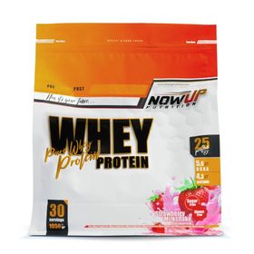 Nowup Nutrition %100 Whey Çilek Aromalı 1050 gr Protein Tozu