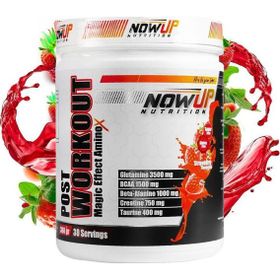 Nowup Nutrition Post Workout Magic Effect Çilek Aromalı 360 gr Amino Asit