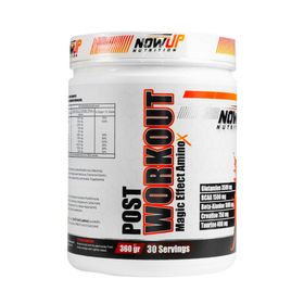 Nowup Nutrition Post Workout Magic Effect Çilek Aromalı 360 gr Amino Asit