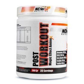 Nowup Nutrition Post Workout Magic Effect Çilek Aromalı 360 gr Amino Asit