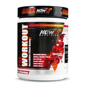 Nowup Nutrition Pre-Workout Incredible Effect Vişne Aromalı 360 gr Amino Asit