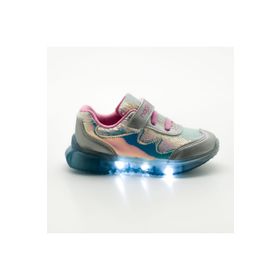 Noxis Glow Gümüş Kız Çocuk Spor Ayakkabı