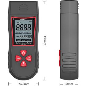 Noyafa NF-565 Dijital Diferansiyel Manometre HVAC Hava Basıncı Ölçer