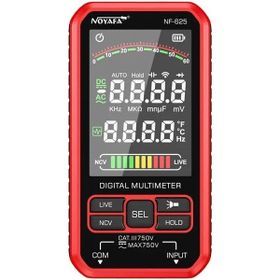 Noyafa Nf-625 Renkli Lcd Ekran Dijital Multimetre