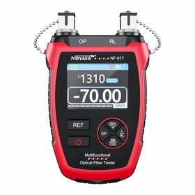 Noyafa NF-917 Optik Güç Ölçer Opm + Vfl + Işık Kaynağı 3’ü 1 Arada Fiber Test Cihazı