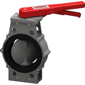Nozbart Pvc Yüksek Mukavemetli 140 mm Kelebek Vana