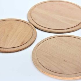 Npicco NPC-28 28 cm Ahşap Pizza Tabağı