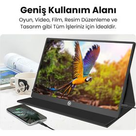 Npo NPM6 14 inç 60Hz 5ms IPS Taşınabilir Monitör