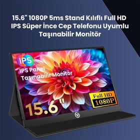 Npo NPM6 14 inç 60Hz 5ms IPS Taşınabilir Monitör