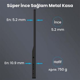 Npo NPM6T 15.6 inç 60Hz 5ms Dokunmatik Taşınabilir Monitör
