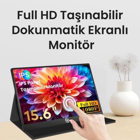 Npo NPM6T 15.6 inç 60Hz 5ms Dokunmatik Taşınabilir Monitör