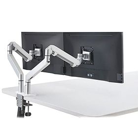 Npo STD7080S 10-27 Amortisörlü Vesa Çift Kol Monitör Tutucu
