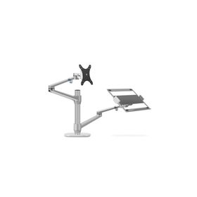 Npo STD7090S 10-27 Notebook Stand ve Kol Gümüş Amortisörsüz Vesa Monitör Tutucu