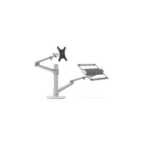 Npo STD7090S 10-27 Notebook Stand ve Kol Gümüş Amortisörsüz Vesa Monitör Tutucu