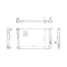 Nrf 59228 F25/F26 Su Radyatörü