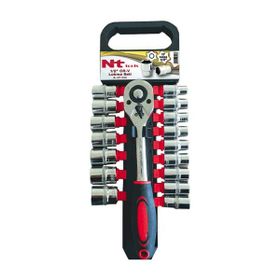 NT NCSET71 1/2 Altı Köşe 17 Parça Crv Lokma Seti