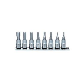 NT Tools 1/4 inç 8 Parça E Tipi Torx Lokma Takımı