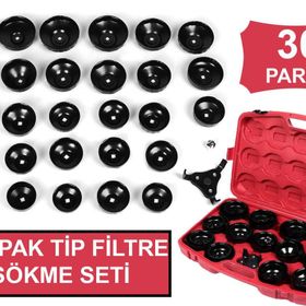 NT Tools 30 Parça Kapak Tip Filtre Sökme Seti