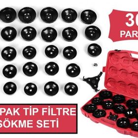 NT Tools 30 Parça Kapak Tip Filtre Sökme Seti