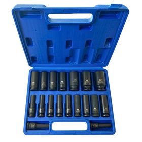 Nt Tools NDSET12U 1/2 Altı Köşe 18 Parça Uzun Lokma Takımı