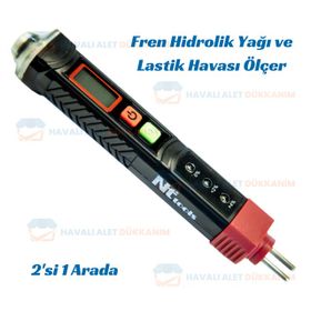 NT Tools NTBT75 Fren Hidrolik Yağı ve Lastik Havası Ölçer