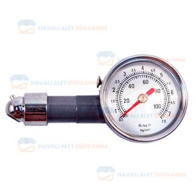 NT Tools NTT8621 İbreli Lastik 0-100 PSI Hava Basınç Ölçer