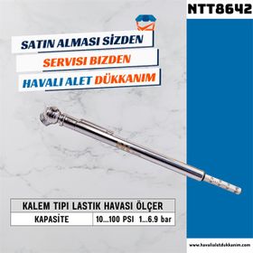 NT Tools NTT8642 100 PSI Kalem Tipi Lastik Havası Ölçer