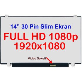 NT140WHM-N44 V8.0 Notebook 14 Uyumlu LCD Ekran