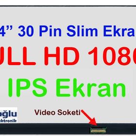 NT140WHM-N44 V8.0 Notebook 14 Uyumlu LCD Ekran