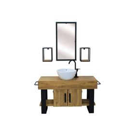 Ntconcept Masif Ağaç Lavabo Dolabı