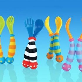 Nuby Kolay Kavrama Çatal ve Kaşık Seti