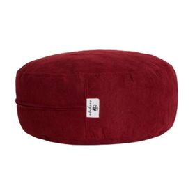 Nui Yoga 33 cm Çap Bordo Meditasyon Minderi