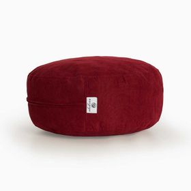 Nui Yoga 33 cm Çap Bordo Meditasyon Minderi