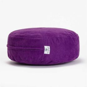 Nui Yoga 33 cm Çap Mor Meditasyon Minderi