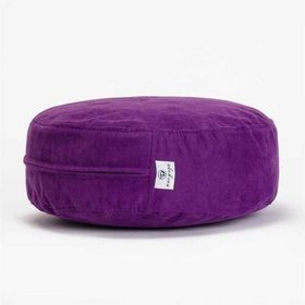 Nui Yoga 33 cm Çap Mor Meditasyon Minderi