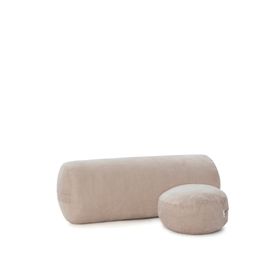 Nui Yoga Bolster Bej Meditasyon Minderi